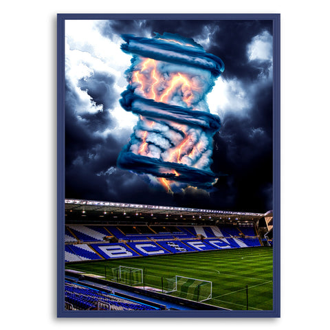 Birmingham City Poster - Augmented Reality Art