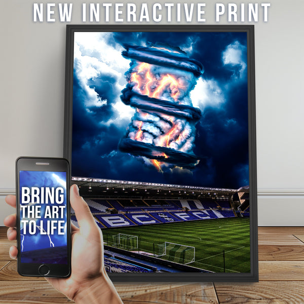 Birmingham City Poster - Augmented Reality Art