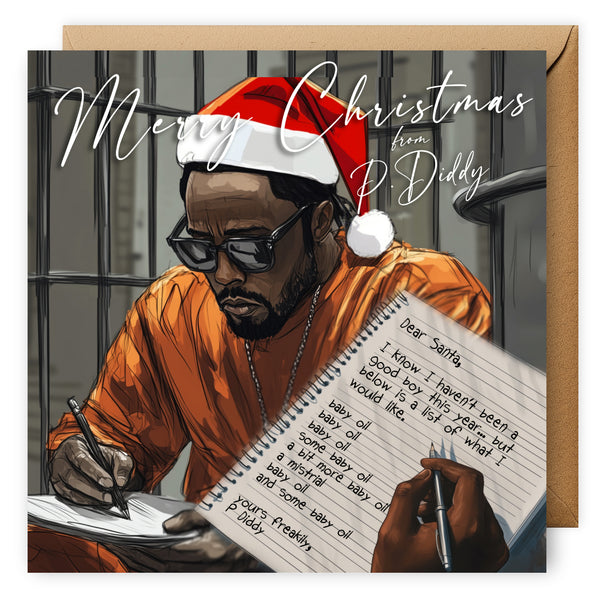 Diddy Christmas Card | Funny Cards