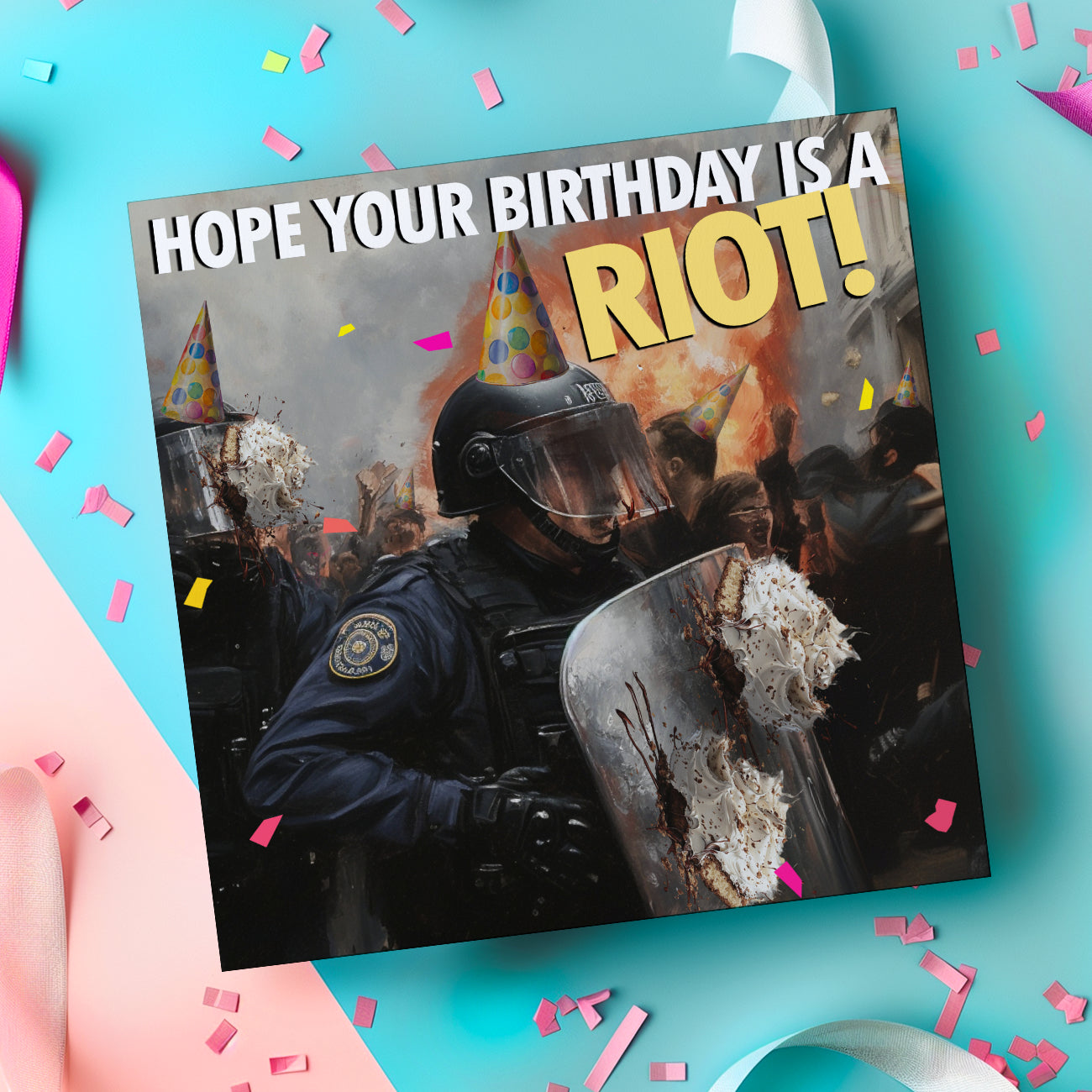 Hope Your Birthday Is A RIOT | Funny Birthday Card