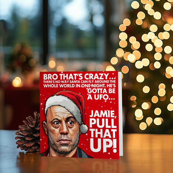 Joe Rogan Card | JRE Christmas Card