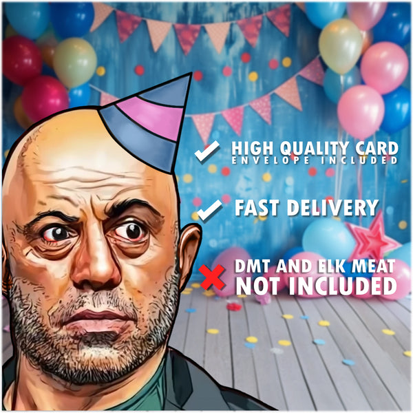 Joe Rogan Card | Funny Birthday Card