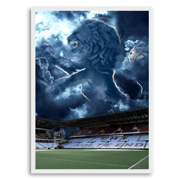 Aston Villa Magic Poster - Augmented Reality Art