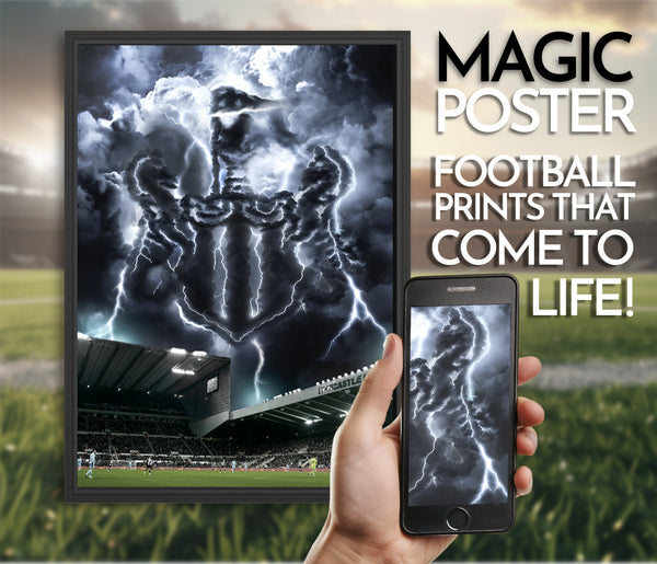 Newcastle Magic Poster - Augmented Reality Art