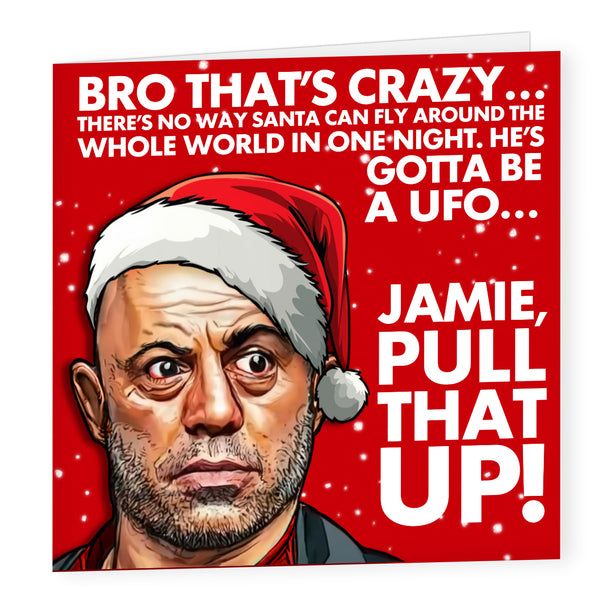 Joe Rogan Card | JRE Christmas Card