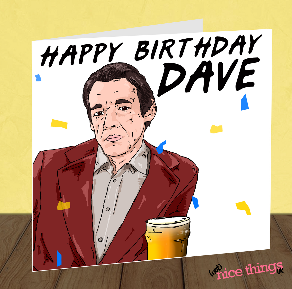 Only Fools and Horses | Funny Trigger Birthday Card - Not Nice Things